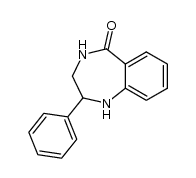 2-phenyl-3,4-dihydro-1H-benzo[e][1,4]diazepin-5(2H)-one Structure