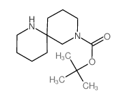 1,8-二氮杂螺[5.5]十一烷-8-羧酸叔丁酯结构式