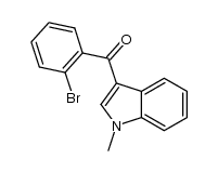 2-bromophenyl(1-methyl-1H-indol-3-yl)methanone Structure