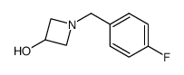 1-(p-fluorobenzyl)-3-hydroxyazetidine Structure