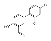 5-(2,4-dichlorophenyl)-2-hydroxybenzaldehyde结构式