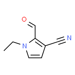 1H-Pyrrole-3-carbonitrile, 1-ethyl-2-formyl- (9CI) Structure