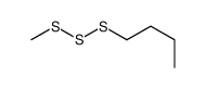 1-(methyltrisulfanyl)butane结构式