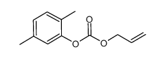 allyl (2,5-dimethylphenyl) carbonate Structure