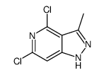 4,6-DICHLORO-3-METHYL-1H-PYRAZOLO[4,3-C]PYRIDINE structure