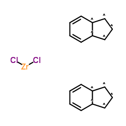 dichlorobis(indenyl)zirconium(iv) structure