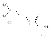 2-Amino-N-[3-(dimethylamino)propyl]acetamide dihydrochloride Structure