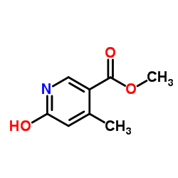 4-Methyl-6-oxo-1,6-dihydro-pyridine-3-carboxylic acid methyl ester Structure