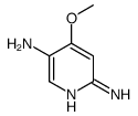 4-methoxypyridine-2,5-diamine结构式