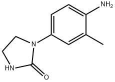 1-(4-amino-3-methylphenyl)imidazolidin-2-one Structure