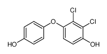 Dichloro-4,4'-dihydroxydiphenyl ether Structure