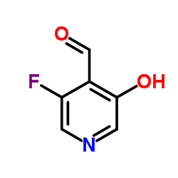 3-Fluoro-5-hydroxyisonicotinaldehyde Structure