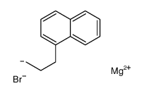 magnesium,1-propylnaphthalene,bromide Structure