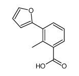 3-(furan-2-yl)-2-methylbenzoic acid Structure