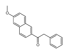 1-(6-methoxynaphthalen-2-yl)-2-phenylethanone结构式
