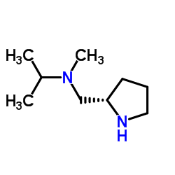 N-Methyl-N-[(2S)-2-pyrrolidinylmethyl]-2-propanamine结构式