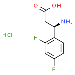(R)-3-Amino-3-(2,4-difluorophenyl)propanoic acid hydrochloride picture