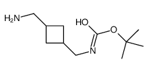 tert-butyl N-[[3-(aminomethyl)cyclobutyl]methyl]carbamate picture