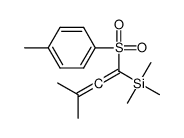 trimethyl-[3-methyl-1-(4-methylphenyl)sulfonylbuta-1,2-dienyl]silane结构式