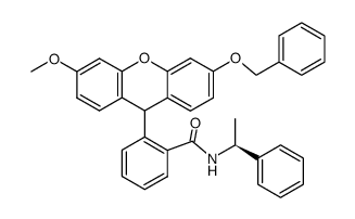 (+)-benzyl-O-methyldihydro-fluorescenylphenylethylamide Structure