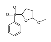 2-(benzenesulfonyl)-5-methoxyoxolane结构式