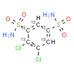 Dichlorphenamide-13C6图片