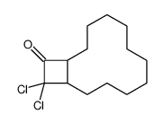 13,13-dichlorobicyclo[10.2.0]tetradecan-14-one结构式