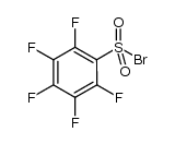 pentafluorobenzenesulfonyl bromide结构式