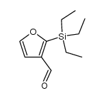 2-triethylsilyl-3-furaldehyde Structure
