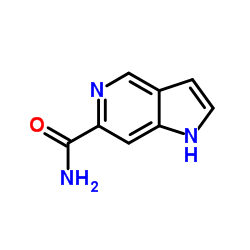 1H-Pyrrolo[3,2-c]pyridine-6-carboxamide结构式