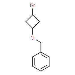 [(3-bromocyclobutoxy)methyl]benzene Structure