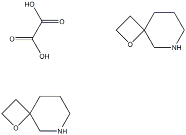 1-oxa-6-azaspiro[3.5]nonane oxalate structure