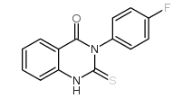 3-(4-Fluorophenyl)-2-thioxo-2,3-dihydro-4(1H)-quinazolinone structure