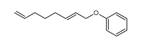 (E)-1-phenoxy-2,7-octadiene结构式