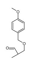 (2R)-3-[(4-methoxyphenyl)methoxy]-2-methylpropanal Structure