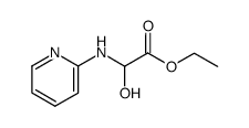 Acetic acid, hydroxy(2-pyridinylamino)-, ethyl ester (9CI)结构式