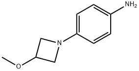 4-(3-methoxyazetidin-1-yl)aniline Structure
