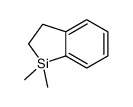 9,9-dimethyl-9-silabicyclo[4.3.0]nona-1,3,5-triene结构式