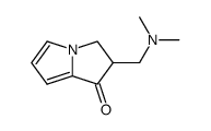 2-dimethylaminomethyl-1,2-dihydro-1-pyrrolizinone结构式