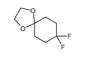 8,8-Difluoro-1,4-dioxaspiro[4.5]decane Structure