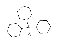 Cyclohexanemethanol, a,a-dicyclohexyl- structure