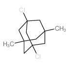 Tricyclo[3.3.1.13,7]decane,1,3-dichloro-5,7-dimethyl- Structure