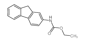 Fluorene-2-carbamicacid, ethyl ester (6CI,7CI,8CI) Structure