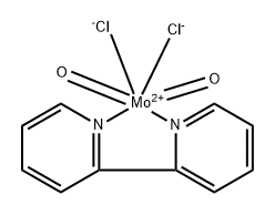 Molybdenum, (2,2'-bipyridine-κN1,κN1')dichlorodioxo- Structure