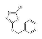 2-benzylsulfanyl-5-chloro-1,3,4-thiadiazole结构式
