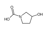 1-Pyrrolidinecarboxylicacid,3-hydroxy-(9CI)结构式