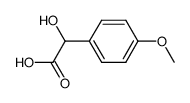 4-METHOXYMANDELIC ACID) structure