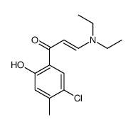 (E)-1-(5-CHLORO-2-HYDROXY-4-METHYLPHENYL)-3-(DIETHYLAMINO)PROP-2-EN-1-ONE结构式