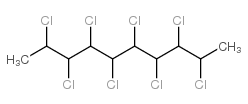 2,3,4,5,6,7,8,9-octachlorodecane结构式
