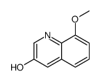 8-methoxyquinolin-3-ol结构式
